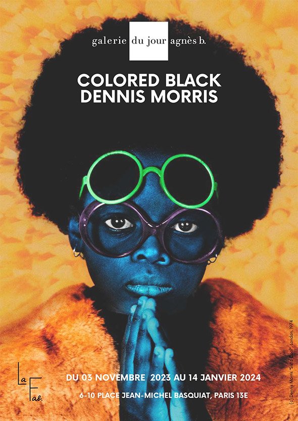 La Fab. agnès b. Colored Black Dennis Morris