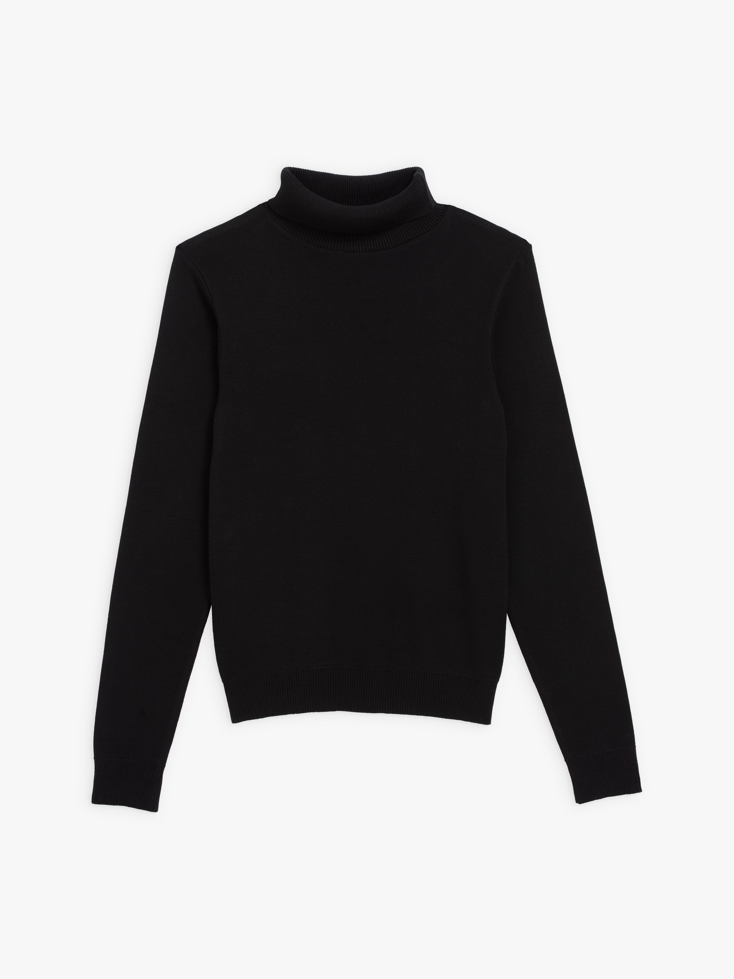 black turtleneck Eddy sweater