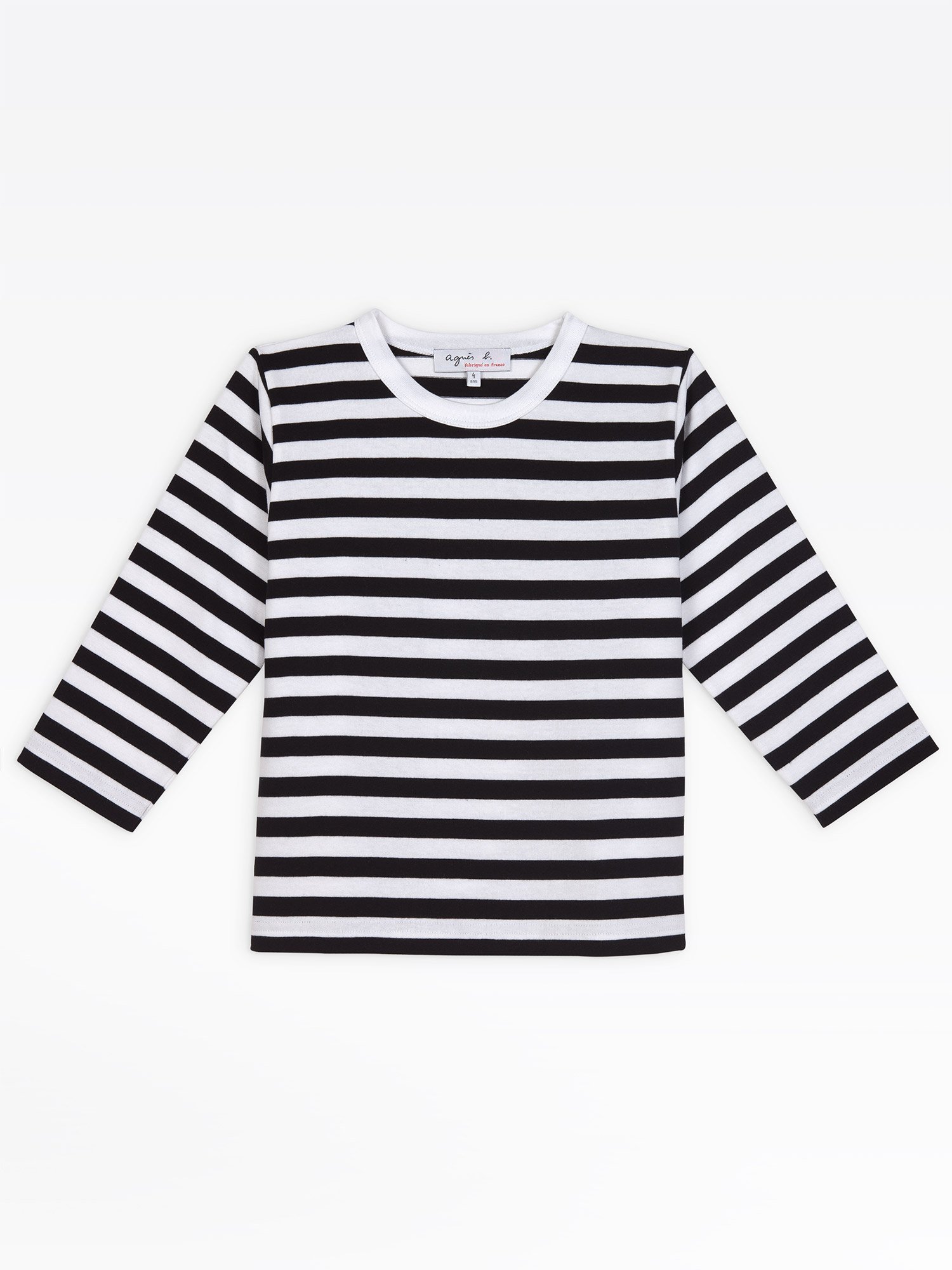 Black And White Striped T Shirt