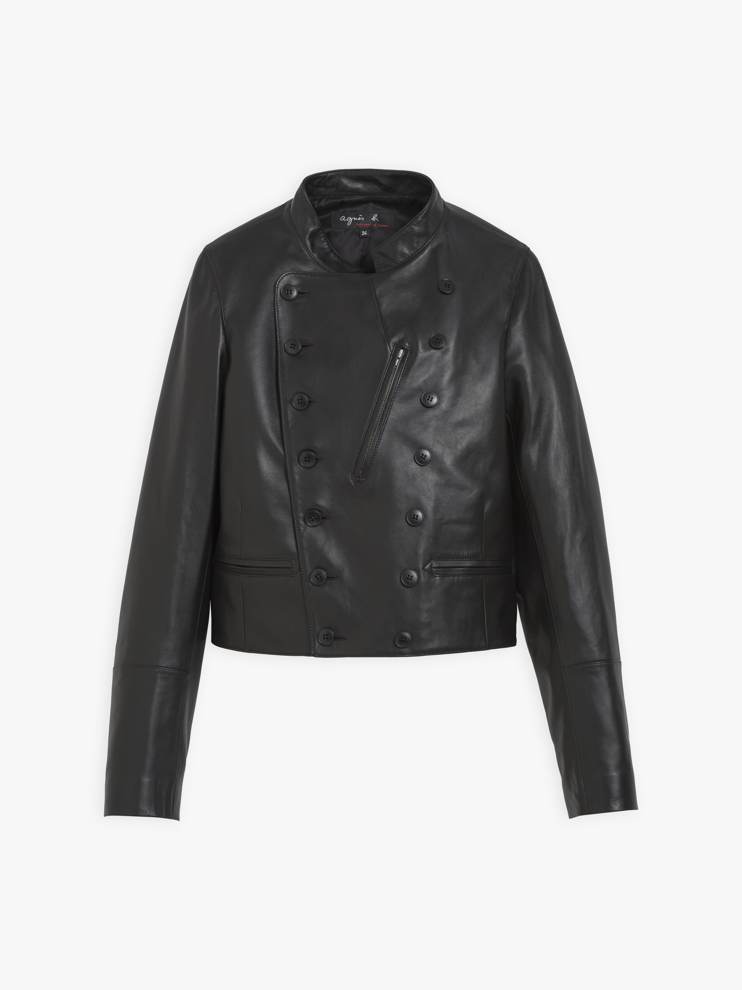 black lambskin Fifre jacket