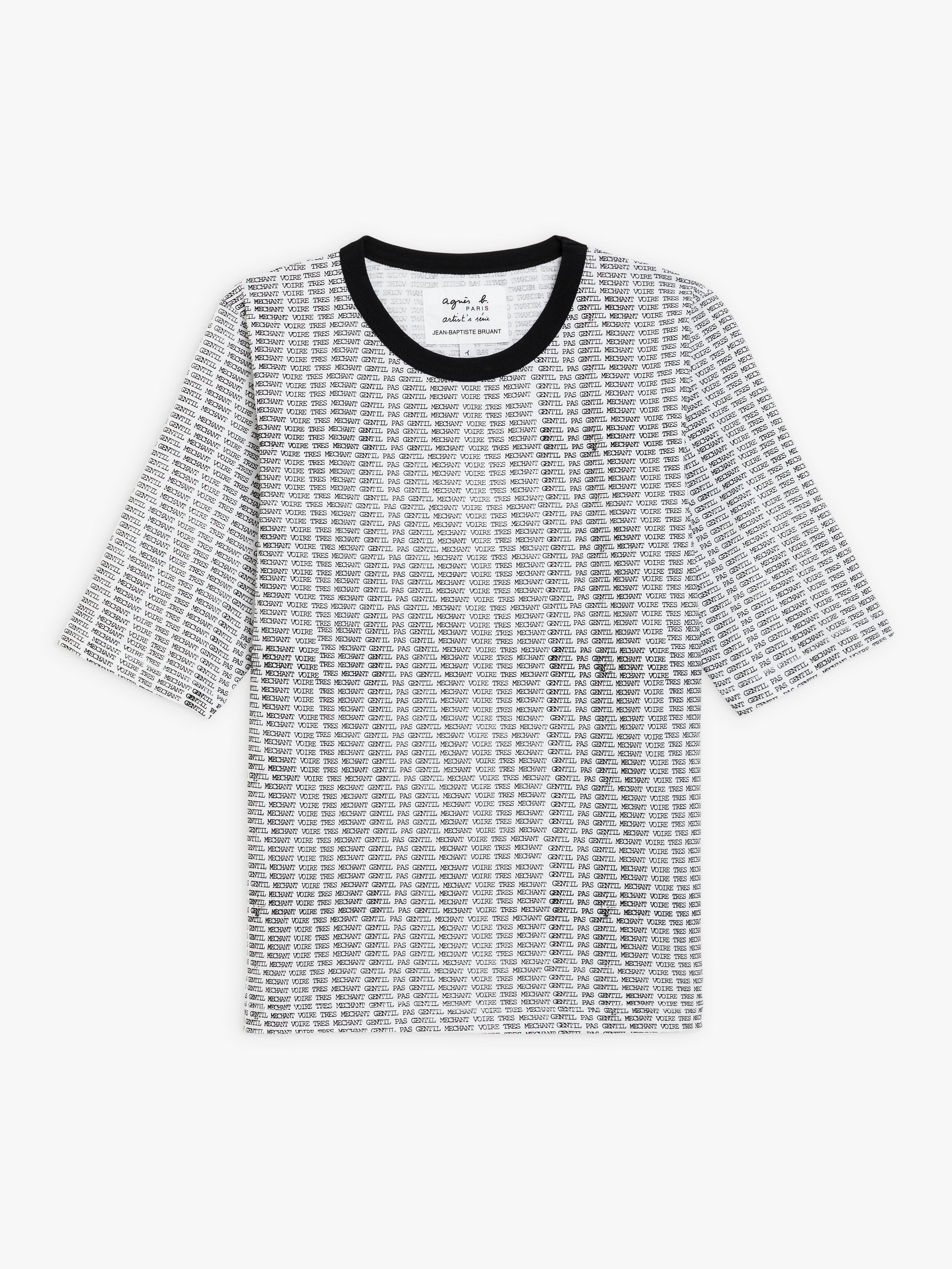white Jean-Baptiste Bruant artist Brando women t-shirt | agnès b.