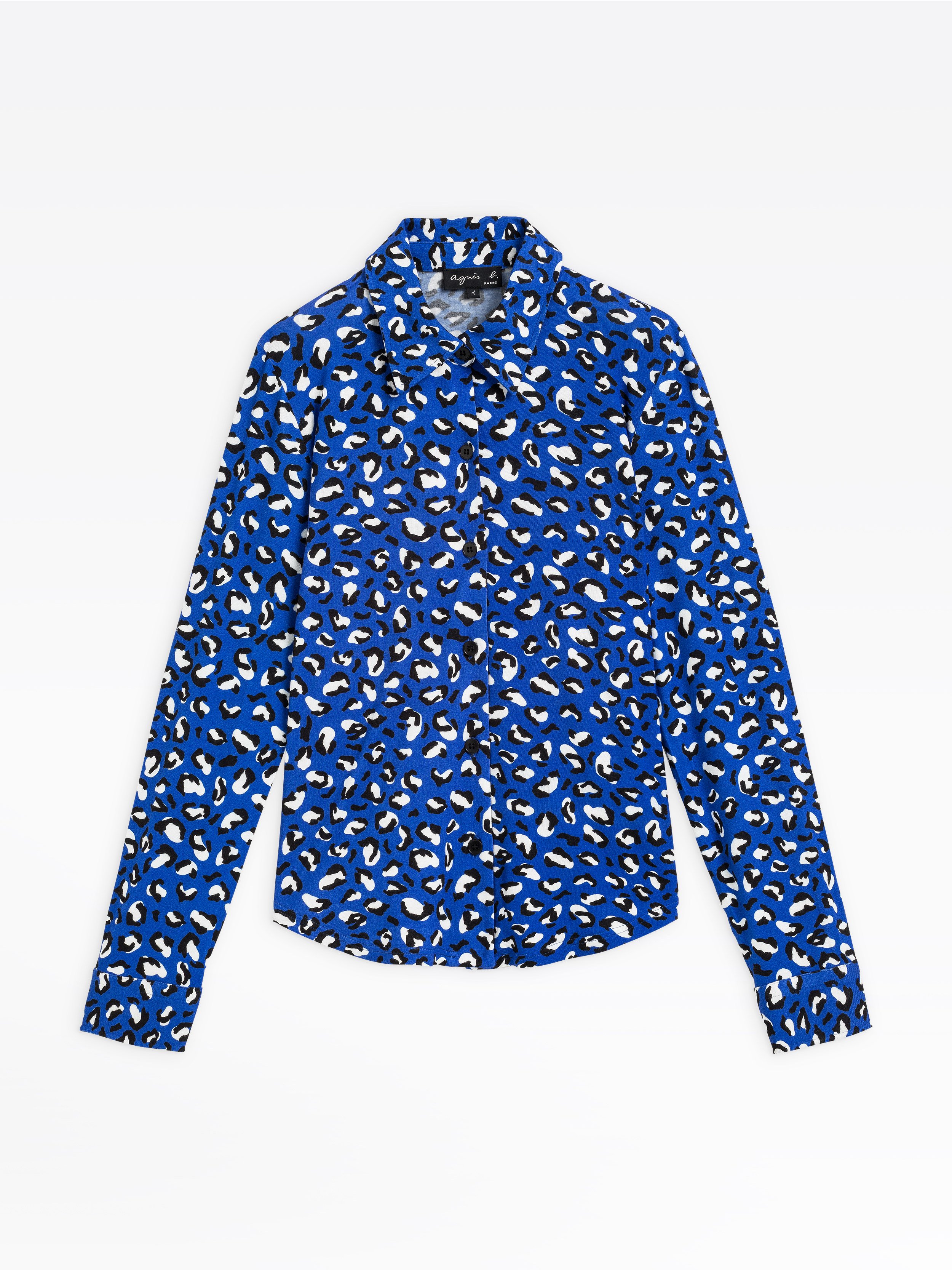 blue leopard clothing
