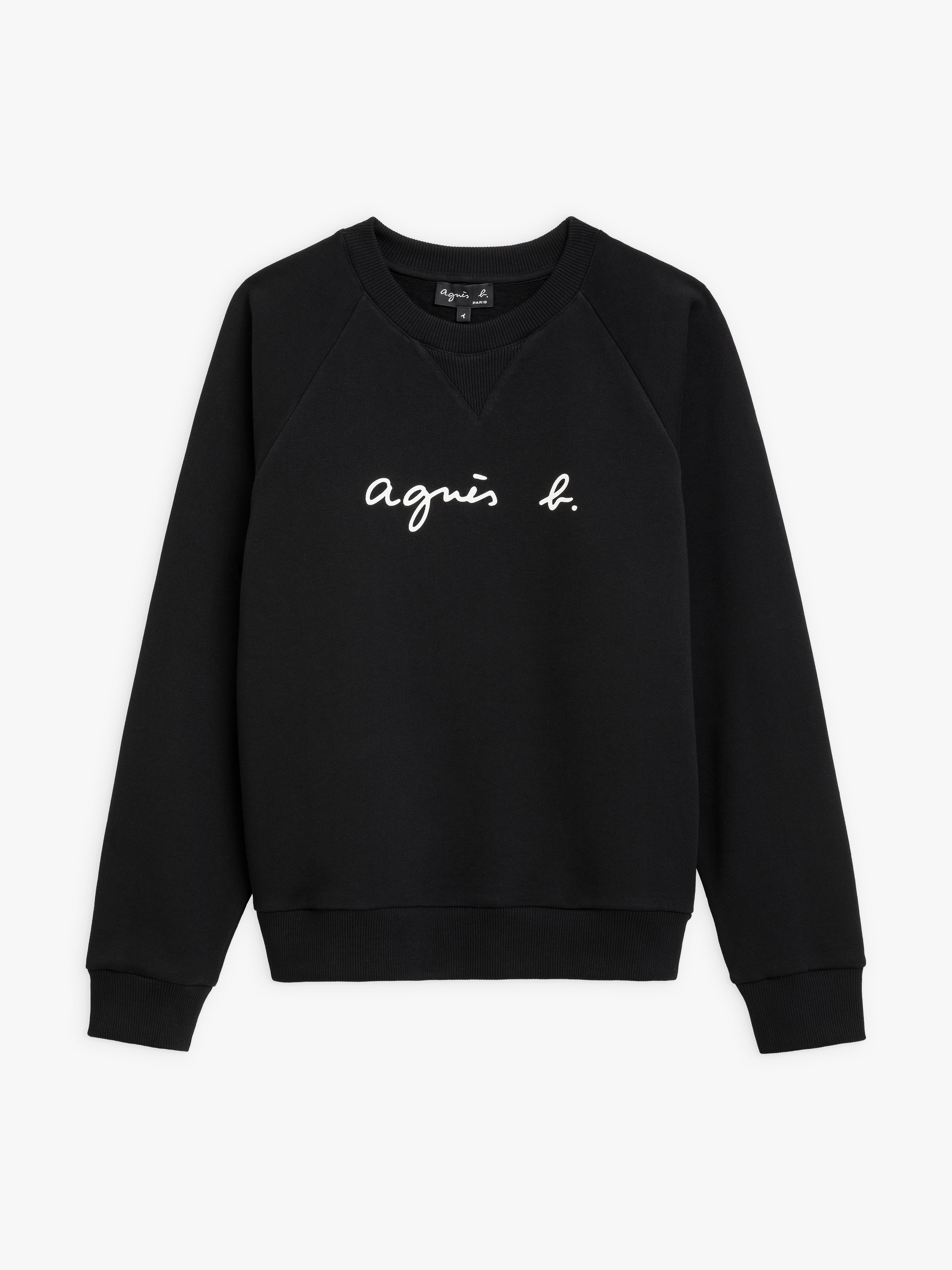 black agnès b. Senga sweatshirt