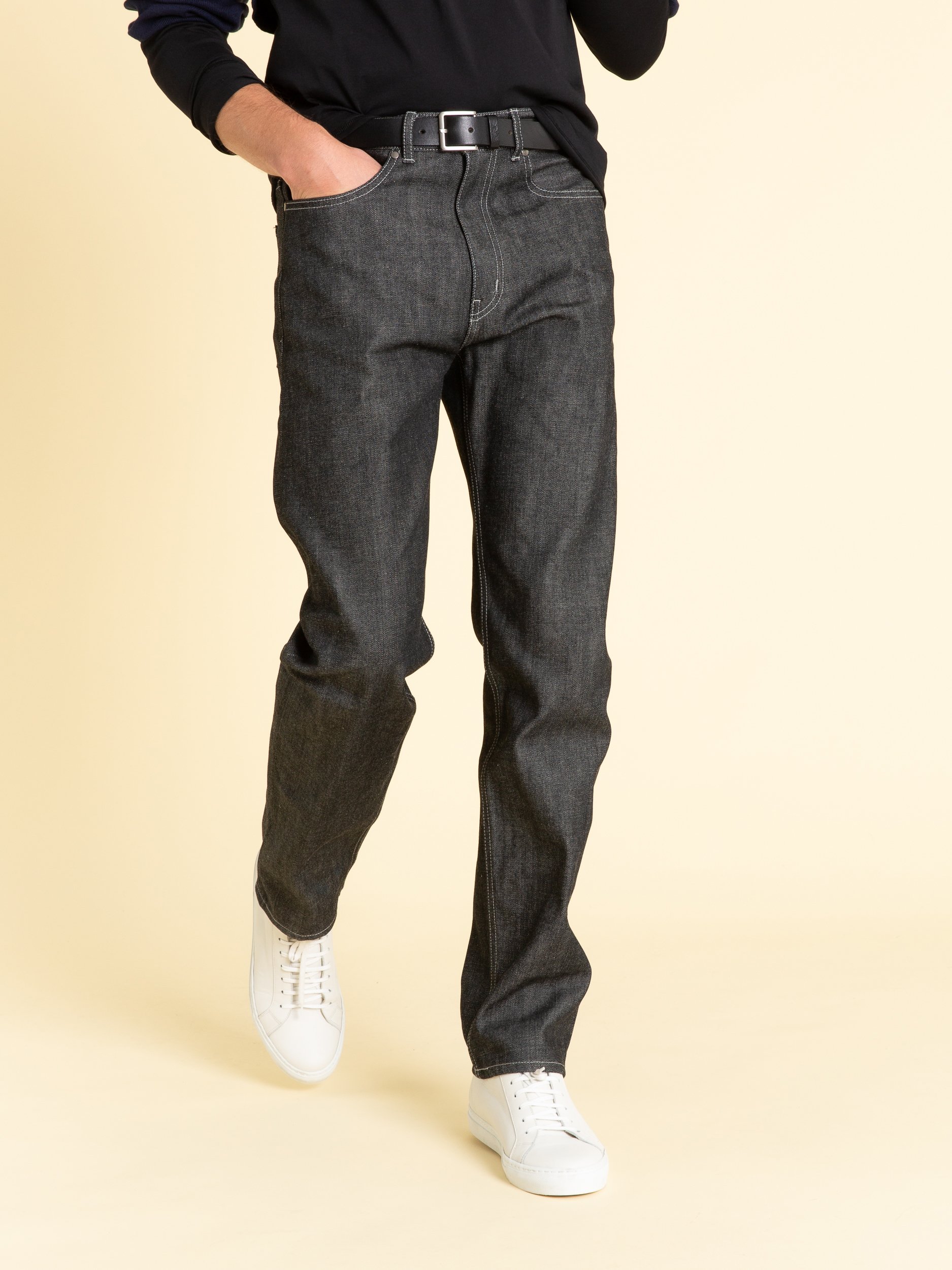 bevestigen Instrueren naar voren gebracht 1 men slim selvedge black jeans | agnès b.