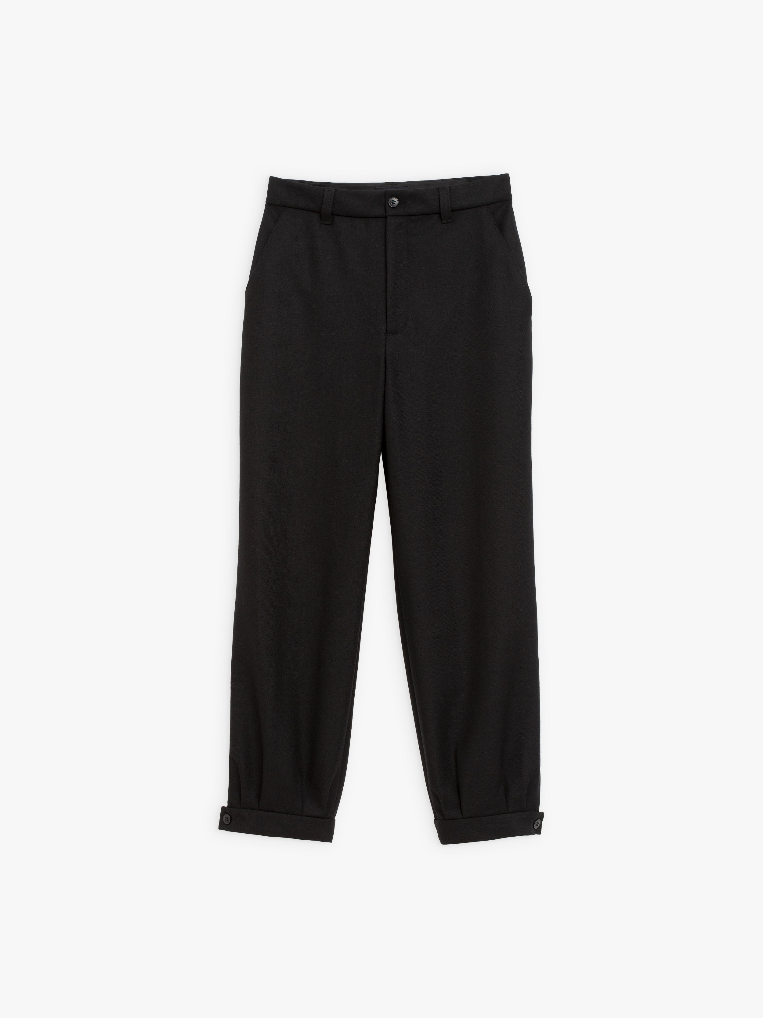 Bensol Mens Flat Front Slim Fit Wool Gabardine Pant Black 32W X 34L   Amazonin Clothing  Accessories