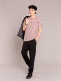 bordeaux and white striped coulos t-shirt_11
