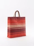 red striped raffia shopping bag_3