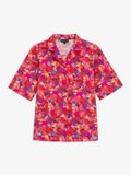 red and fuchsia floral print HawaÃ¯ shirt_1