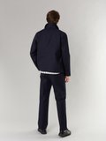 navy blue stretch cotton Armand jacket_13