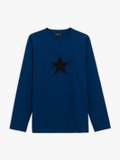 blue long sleeves coulos star t-shirt_1