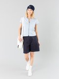 pastel blue and off white striped Brando Zip t-shirt_12