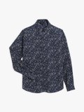 navy blue floral Andy shirt _2