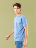 Persian blue short sleeves "irony mark" Brando t-shirt_13