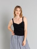 black polka tank top with lace_11