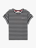 black and white To b. by agnÃ¨s b. striped t-shirt_1