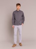 dark grey cotton percale Thomas shirt_14