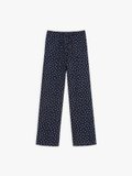 blue rice grain print Deon trousers_1