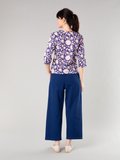 dark blue blouse with floral print_13