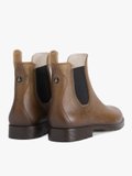 taupe hemp and plastic Chelsea boots_4