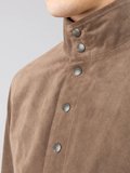 dark beige suede leather New Yvan snap jacket_15