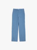 Persian blue linen GarÃ§on trousers_1