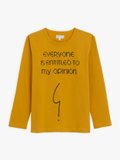 yellow message Cool t-shirt_1