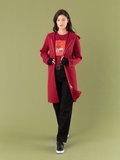 hooded coat with zip in merino wool_11