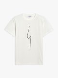 off white short sleeves "irony mark" Brando t-shirt_1