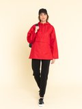 red cotton women hooded jacket_11