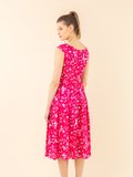 pink peony print Clara dress_14