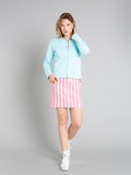 pink striped denim crocus skirt_11