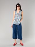 blue sleeveless floral top_12