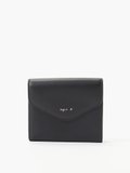 black compact leather wallet_1