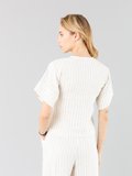 off white and grey-beige striped top_14