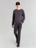 charcoal long sleeves Roulotte t-shirt_12