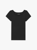 black short sleeves Le Chic t-shirt_1