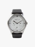 black and silvery men watch with 2 straps_1