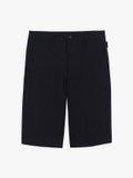 navy blue stretch cotton bermuda shorts_1