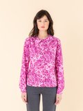 magenta rose print Reb shirt_14