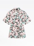 belted shirt with tropical print_1