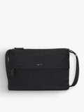 black nylon zipped shoulder bag_1