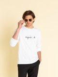 white long sleeves Coulos "agnÃ¨s b." t-shirt_11