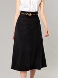 black jersey brazil long skirt_12