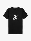 black short sleeves Coulos lizard t-shirt_1