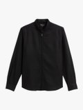 black cotton Ziggy shirt_1