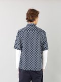 blue zipped men shirt with geometric design_14