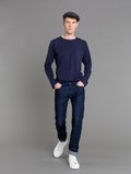 navy blue long sleeves Roulotte t-shirt_12