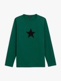 green long sleeves coulos star t-shirt_1