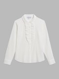 ruffled cotton crepe shirt_1