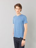 Persian blue linen Roll t-shirt_13